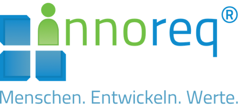 Das Logo der innoreq® GmbH.